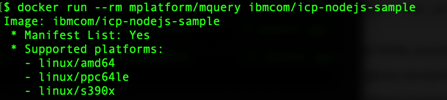 Mquery Nodejs Sample